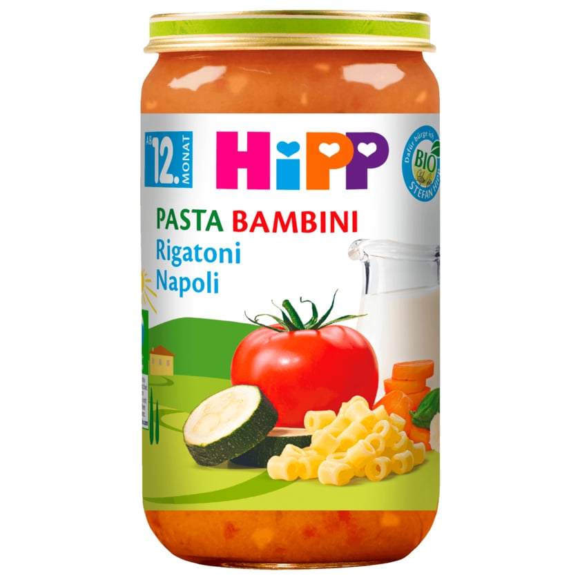 Hipp Bio Pasta Bambini Rigatoni Napoli 250g